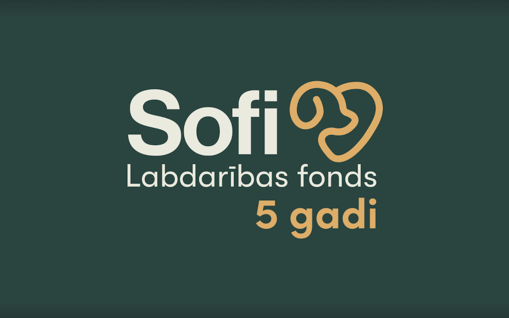 “Labdarības fonda Sofi” īstenoto projektu summa pārsniedz vienu miljonu eiro